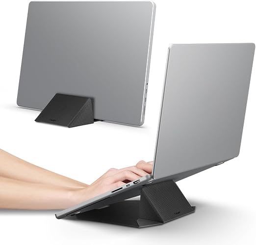 Spigen Slim Fold Portable Vertical Laptop Stand Dock Foldable