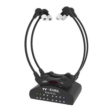 TV Ears Improved Dual Digital Wireless Headset System - Model 11841