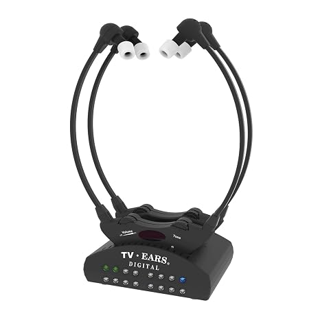 TV Ears Improved Dual Digital Wireless Headset System - Model 11841