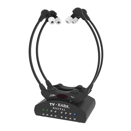 TV Ears Improved Dual Digital Wireless Headset System - Model 11841