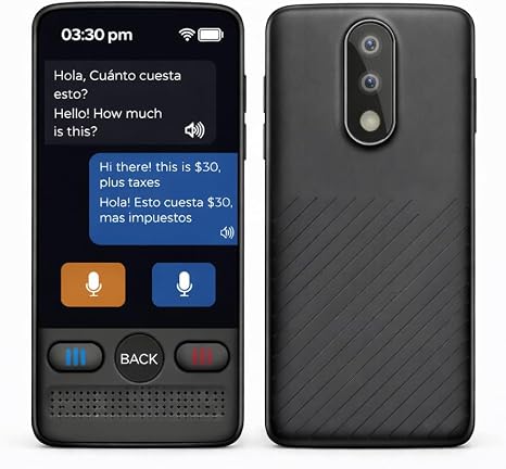 Language Translator Device, Voice/Text Bidirection Word Translator, 138 Languages Online/Offline Translator For business And Learning