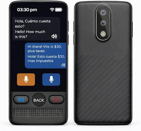 Language Translator Device, Voice/Text Bidirection Word Translator, 138 Languages Online/Offline Translator For business And Learning