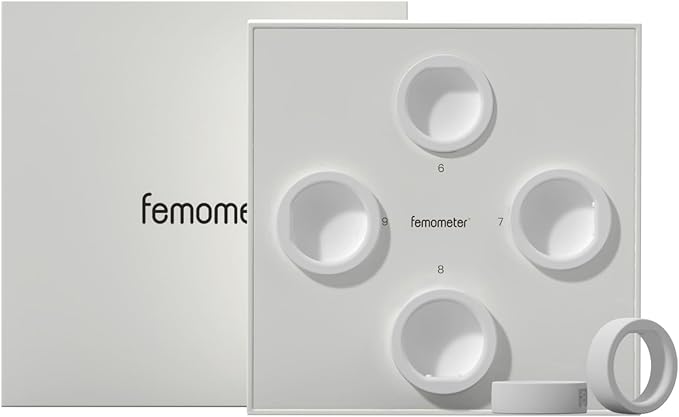 femometer Smart Ring Sizing Kit - Size First Before You Buy - Sizes 6 to 9 - Choose from 4 Sizes