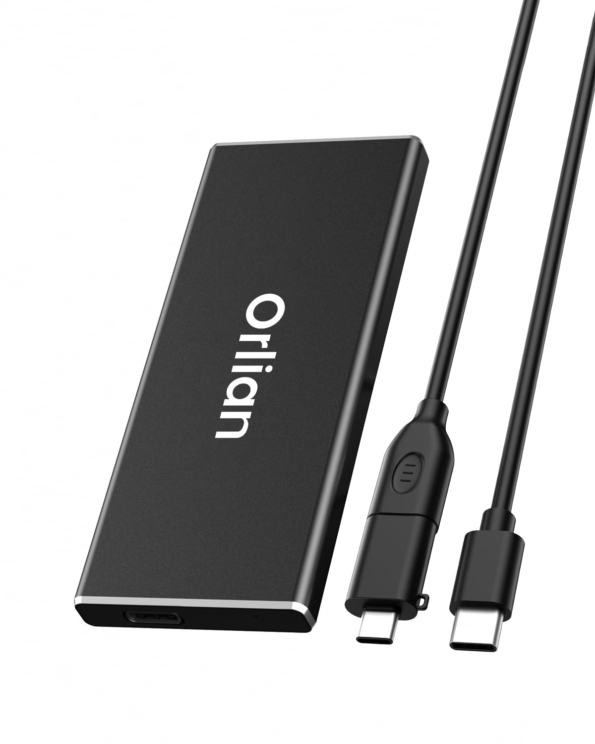 Orlian 500GB External Portable SSD Solid State Drive USB 3.1 Gen 2 Up to 500MB/s High-Speed Solid State Drive for Phone, Windows, Android, PC and More