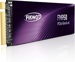 Fikwot FN950 500GB NVMe SSD PCIe Gen4x4 M.2 2280,Read Up to 5000MB/s, Configure SLC Cache, Internal Solid State Drive for PS5 Laptop Desktop - Image 1