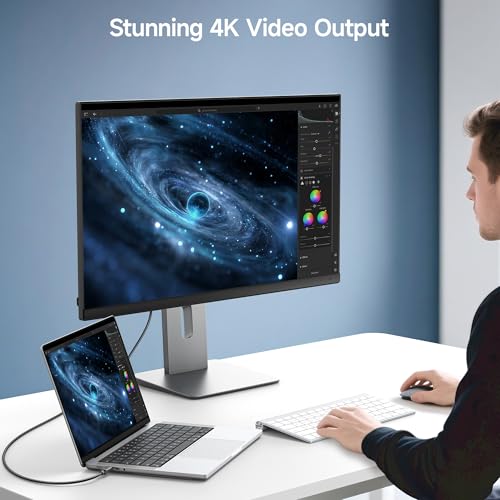 Cable Matters 5Gbps USB C to USB C Monitor Cable, 8.2ft / 2.5m