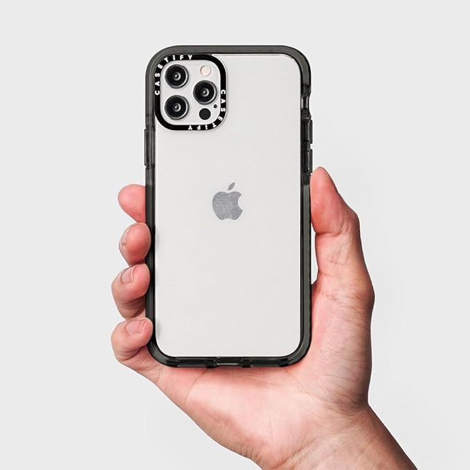 CASETiFY iPhone 13 Pro Case Impact Shockproof - Lucky - Clear Black