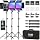 GVM RGB LED Video Lighting Kit, 800D Studio Video Lights with Panel, APP Control for YouTube Photography Lighting, , 3200K-5600K, 8 Kinds of The Scene Lights, 3 Packs