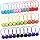 Yunsailing 30 Pack Over Ear Wired Headphones Bulk for School Classroom Student, Adjustable Headband with 3.5mm Jack, Lightweight Design Earphones for Classroom Learning and Testing (Multicolor)