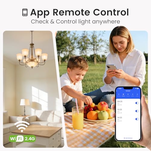 GHome Smart Switches for Lights, Single Pole, SW5-3 | Smart Home - Image 6