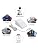 iKKEGOL Upgraded USB Foot Pedal Switch Optical Full Quiet No Tactile Feel Sound Quick-Tap Programmable PC Gaming Footpedal Single Control Map Mouse Keyboard for Push to Talk, Transcription HID