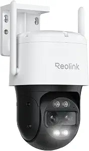 REOLINK 4K 8MP Dual-Lens PTZ Wired WiFi Outdoor Security Camera, 2.4/5GHz
