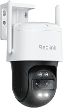 REOLINK 4K 8MP Dual-Lens PTZ Wired WiFi Outdoor Security Camera, 2.4/5GHz