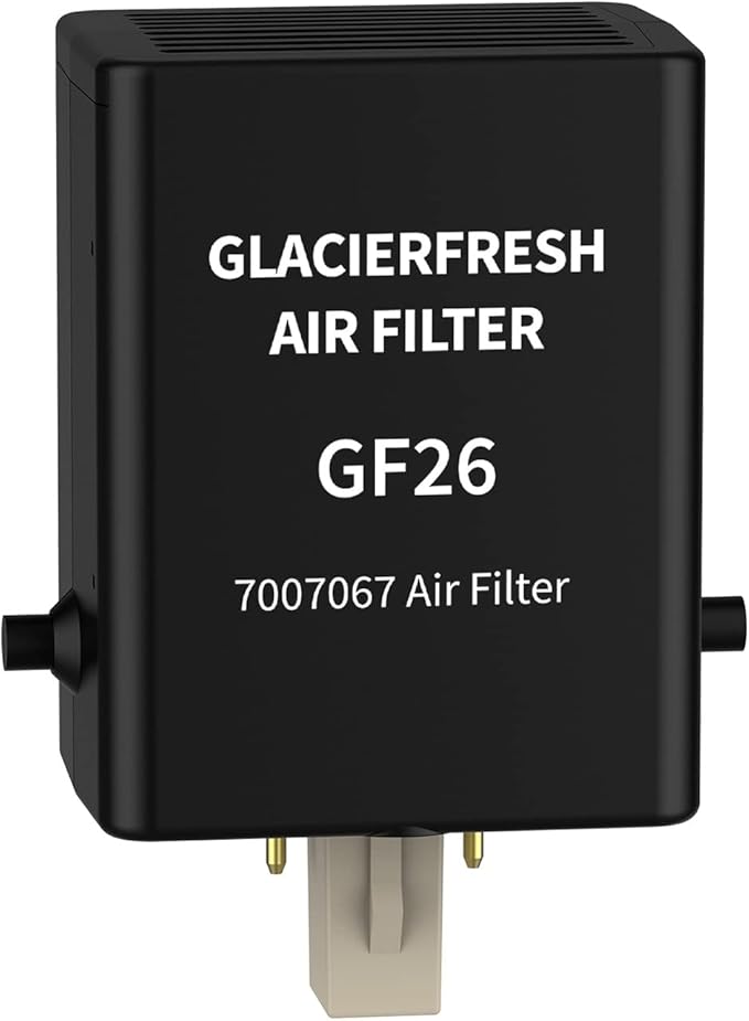 GLACIER FRESH Replacement for Sub-Zero Refrigerator Air Purification Cartridge 7042798, 7007076, 7007067 Air Filter (1 Pack)