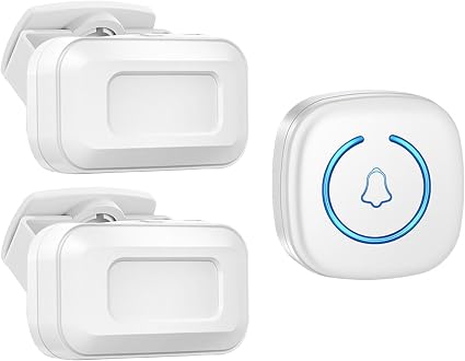 Bed Sensor Alarm and Fall Prevention for Elderly, Motion Sensor Alarm with 60 Melody/LED/5 Adjustable Volume Mode Dementia System , for Patients Seniors Elderly Monitoring at Home