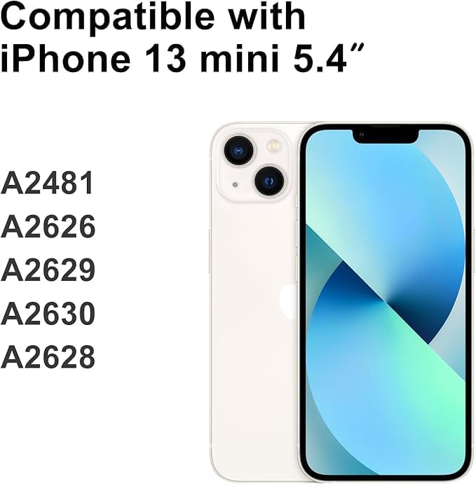 LL TRADER Screen Replacement for iPhone 13 Mini 5.4" LCD Retina Display Touch Screen Digitiser with Repair Tool Kits
