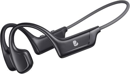 Bone Conduction Headphones,Open Ear Wireless Headset Sweatproof for Running