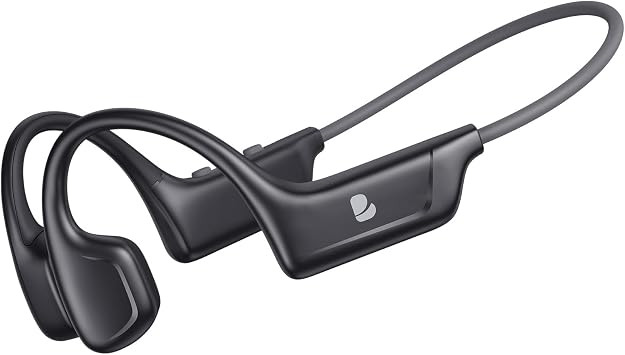 Bone Conduction Headphones,Open Ear Wireless Headset Sweatproof for Running
