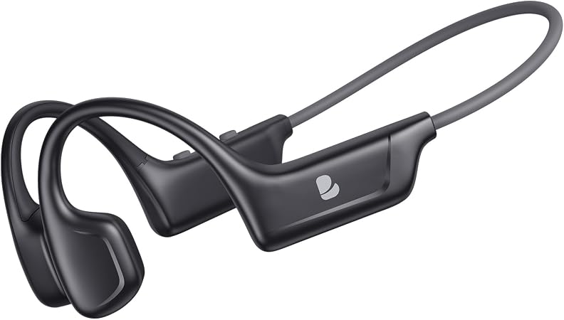 Bone Conduction Headphones,Open Ear Wireless Headset Sweatproof for Running