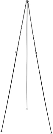 Quartet Easel Stand 63" High Adjustable Telescoping Tripod Display for Office School and Home, Lightweight, Black (29E)