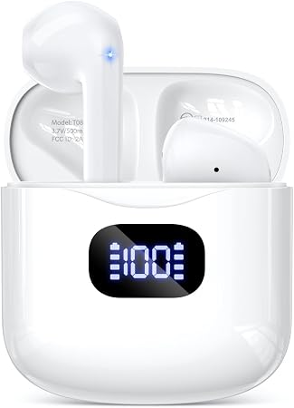KTGEE Wireless Earbuds Bluetooth 5.3 Ear Buds Headphones, 40Hrs Playback - Image 3