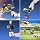 2in1 Ergonomic Portable Action Camera+Smartphone SYN Hand Grip Stabilizer Combo Mount Video Vlogging Rig Holder Kit for GoPro iPhone Interview Travel YouTube Tiktok Streaming-Mic+Light Adapter - Image 10
