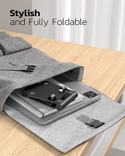 Nulaxy Full Aluminum Dual Folding Cell Phone Stand f | Phone Accessori - Image 6