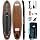 BM Paddle Board Inflatable Stand Up Paddle Board, SUP Paddleboard for Adult, Premium Accessories | Non-Slip EVA Deck & Foam Handles, Camera Mount, Double Action Pump, 85L Travel Backpack