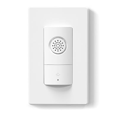 ELEGRP Humidity Sensor Switch for Exhaust Fan, Bathroom Moisture Control, Automate Ventilation, Air Circulation, Ground Wire Required, Single Pole, White, 1 Pack