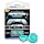 KontrolFreek Lotus for PlayStation 5 (PS5) and PlayStation 4 (PS4) | Performance Thumbsticks | 2 Mid-Rise Concave | Teal/Clear