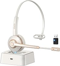 Bluetooth Headset with Microphone USB Dongle for Work - Image 1