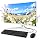 32" 3000R Curved All-in-One Desktop Computer, i5-7400 Up to 3.5GHz, 16GB RAM, 512GB M.2 SSD, Integrated Graphics, FHD 1080p, WiFi 6, BT5.3, Win 11 Home