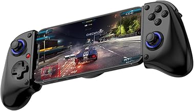 Bluetooth Mobile Game Controller for Nintendo Switch 2 & iOS & Android & Tablets, Wireless Gamepad Grip with Hall Effect Trigger Joystick, Ergonomic Phone Controller for iPhone, iPad Pro, Samsung - Image 1