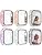 WINGLE 6 Pack Case for Apple Watch Series 11 10 46mm Case with Screen Protector, Over 400 Bling Crystal Diamond Apple Watch Face Cover Bumper Tempered Glass Screen Protector Women iWatch 11 10 46 mm