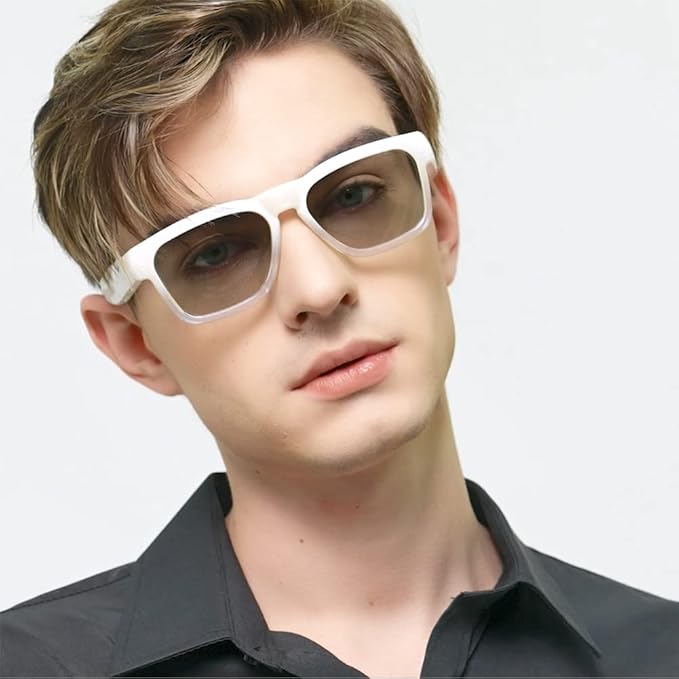 OhO sunshine, Polarized Sunglasses with Bluetooth Speaker, Open Ear Audio, Athletic/Outdoor UV Protection and Voice Control