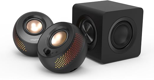 Creative Pebble X Plus 2.1 USB-C Computer Speakers with Subwoofer
