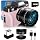 VJIANGER 4K Digital Camera, Vlogging Camera with WiFi & Flip Screen