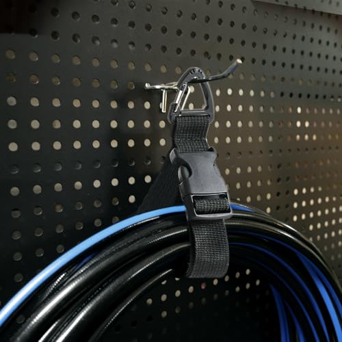 8 Pack Extension Cord Holder Organizer, Garage Electrical Cord Organization