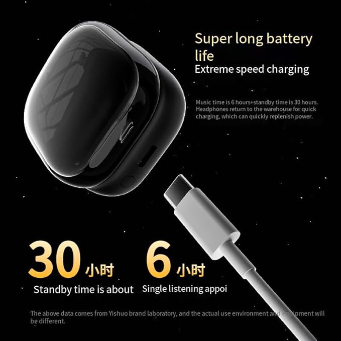 Sleep Headphones Invisible Wireless Bluetooth Sleep Earbuds for Sleepers,Two-channel Stereo Comfortable Noise Blocking Wireless Headphones for Sleeping,6H Single Use,Stable Bluetooth 5.4, Green