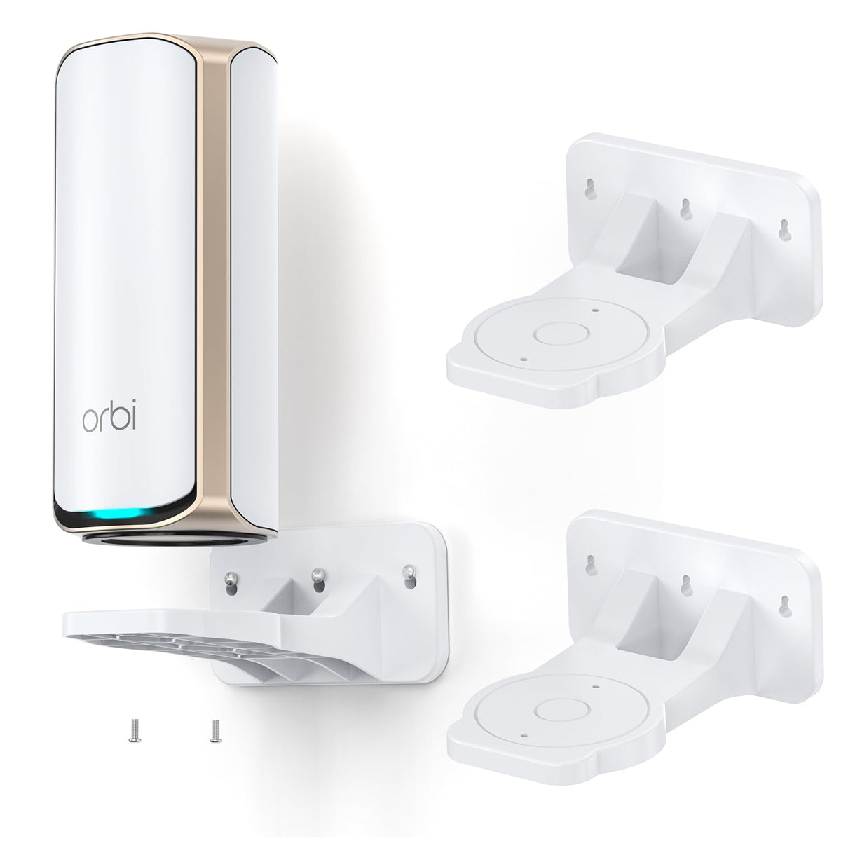 Wall Mount Holder for Netgear Orbi WiFi 7 Router, 2-Pack