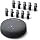 CS02 Conference Speaker and Microphone, 10 Wireless Mics 360 Degree Pickup
