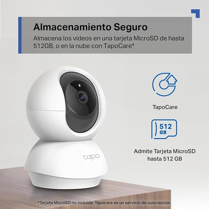 TP-Link Tapo 2K Pan/Tilt Security Camera for Baby Monitor, Dog Camera w/Motion Detection, 2-Way Audio, Siren, Night Vision, Cloud & SD Card Storage, Works with Alexa & Google Home, 2-Pack (C210P2)
