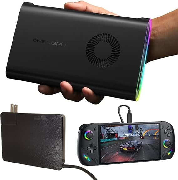 ONEXGPU eGPU Graphic Card Dock Expansion Card with Radeon RX 7600M XT 8GB GDDR6 RDNA3 Architecture M.2 2280 Oculink Thunderbolt 3 and 4