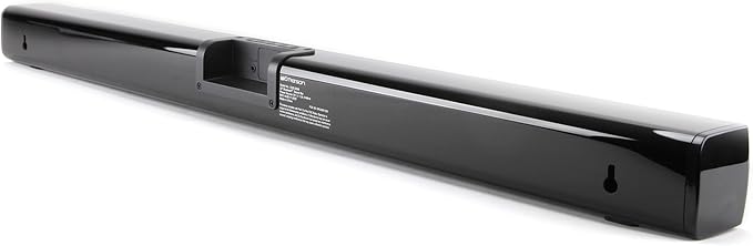 Emerson EHS-2000 32-Inch Bluetooth Soundbar, 2.0 Channel Home Theater Speaker System with Remote Control, USB/AUX Inputs, FM Radio, Compact, Wall Mountable Design