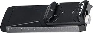 FALCAM F38 Quick Release Base V2 Compatible with DJI RS4/RS4 Pro/RS3/RS3 Pro/RS2/RSC2 - Tripod, Slider & Gimbal Seamless Switch, Lock Mode, Works with OEM Lens Mounts - F38B5416