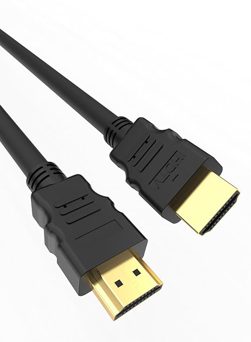 Eaeon 10Ft Black 4k HDMI 2.0 Cable HD High Speed HDMI to HDMI Cable Support HDR Video 4K 60Hz 2160p 1080p 3D HDCP 2.2 ARC Male-to-Male Compatible with PS5/4/3,Xbox X/S,HDTV, Laptop,Monitor,Projector
