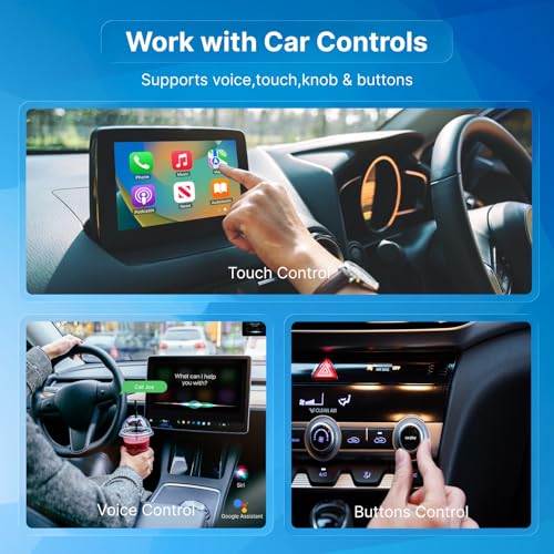 2026 X1 USB-C Wireless CarPlay Android Auto Adapter Car Play Dongle