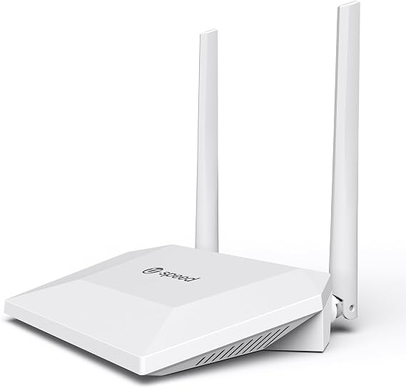 U-SPEED N300 WiFi Router 2.4G Easy Setup Wireless Internet Network Router, Supports Wireless Repeater, WISP, Up to 300Mbps for Home and Office