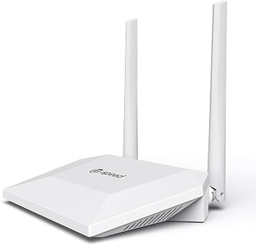 U-SPEED N300 WiFi Router 2.4G Easy Setup Wireless Internet Network Router, Supports Wireless Repeater, WISP, Up to 300Mbps for Home and Office