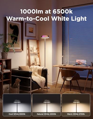 Govee Uplighter Floor Lamp with Nebula Effect, Proje | Smart Home - Image 5